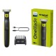 Philips OneBlade Original Visage - tondeuse à barbe électrique, rasoir, 1 lame pour le visage, 1 sabot réglable 5 en 1, 1 lame