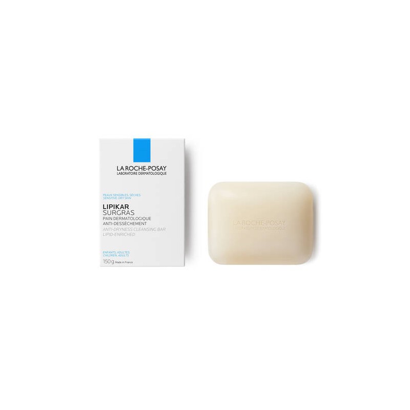 La Roche-Posay Lipikar Surgras Pain - Peau Sèche et Sensible - 150g