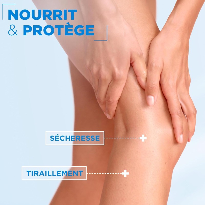 Mixa Expert Peau Sensible - Crème Céramide Protection - Anti-Sécheresse Sévère - Peaux Très Sèches et Fragilisées - Visage,