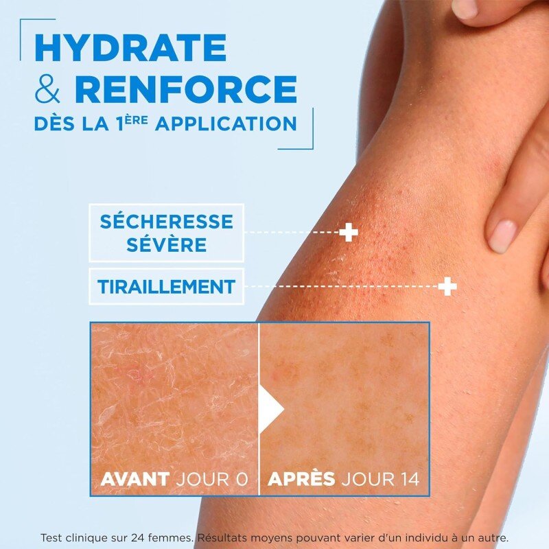 Mixa Expert Peau Sensible - Crème Céramide Protection - Anti-Sécheresse Sévère - Peaux Très Sèches et Fragilisées - Visage,