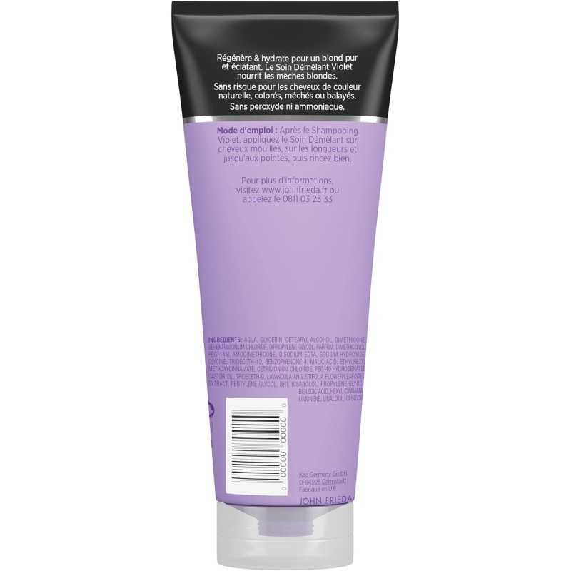 JOHN FRIEDA Ultra Violet pour Blond Soin Démélant Violet 250ml
