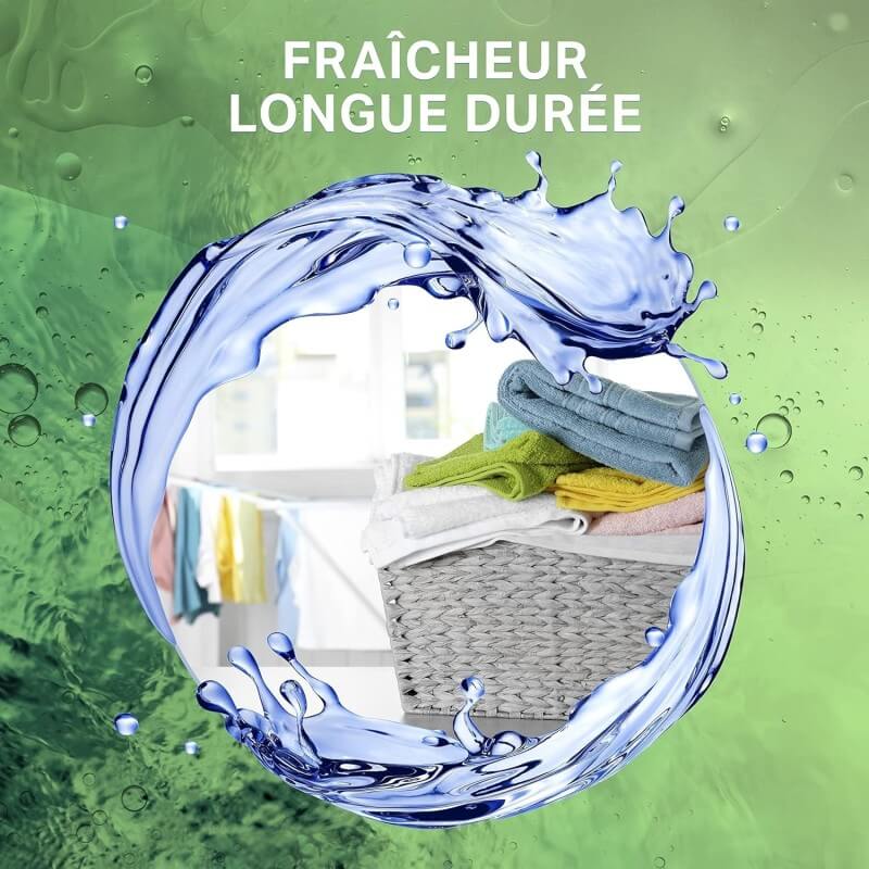 Skip Fraîcheur Intense Lessive Capsules 3 en 1 - 38 Capsules