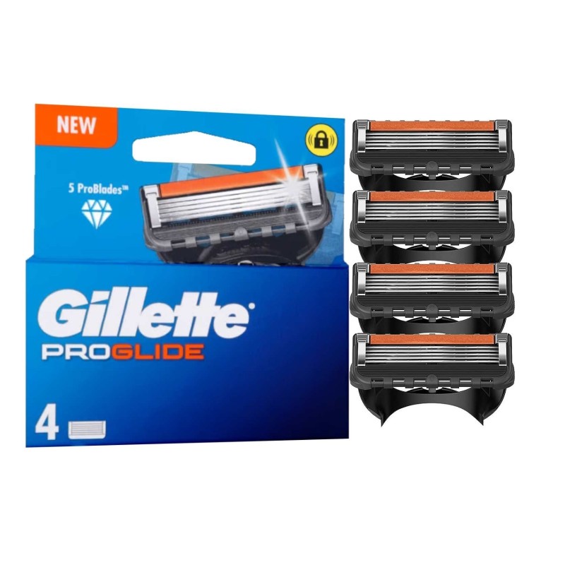 Gillette ProGlide شفرات حلاقة - 4X5 شفرات