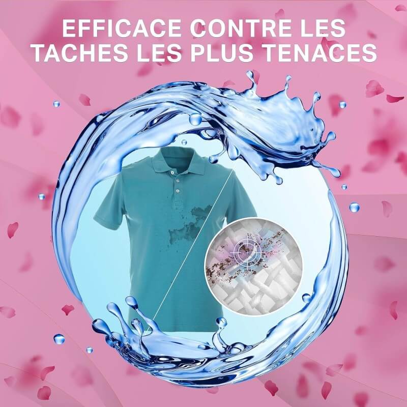 Lessive capsules tout en 1 touche de Cajoline La boite de 36 capsules