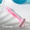 Gillette Venus Simply 3 شفرات حلاقة للنساء للاستعمال مرة واحدة - عبوة X4