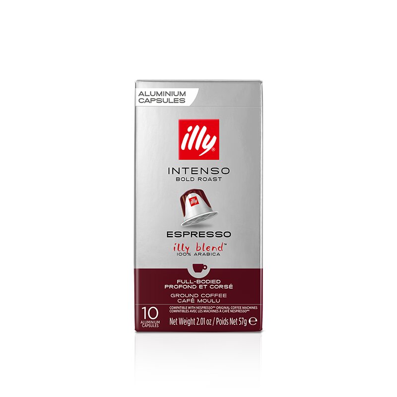 Illy Intenso Coffee Capsules - Intense Roast - 10 Capsules