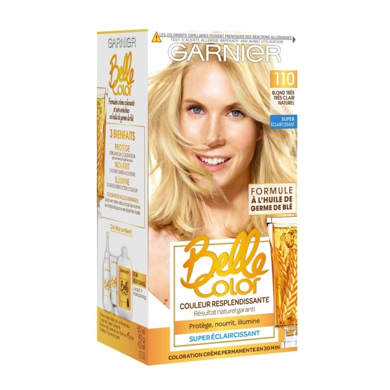 Garnier Belle Color Permanent Hair Dye - Hair - Very Light Natural Blonde 110