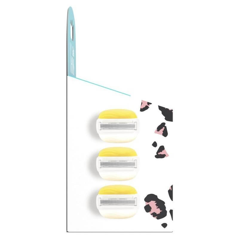 Gillette Venus Comfortglide Recharges de Lames pour Rasoir Femme - Noix de Coco - 3 Recharges