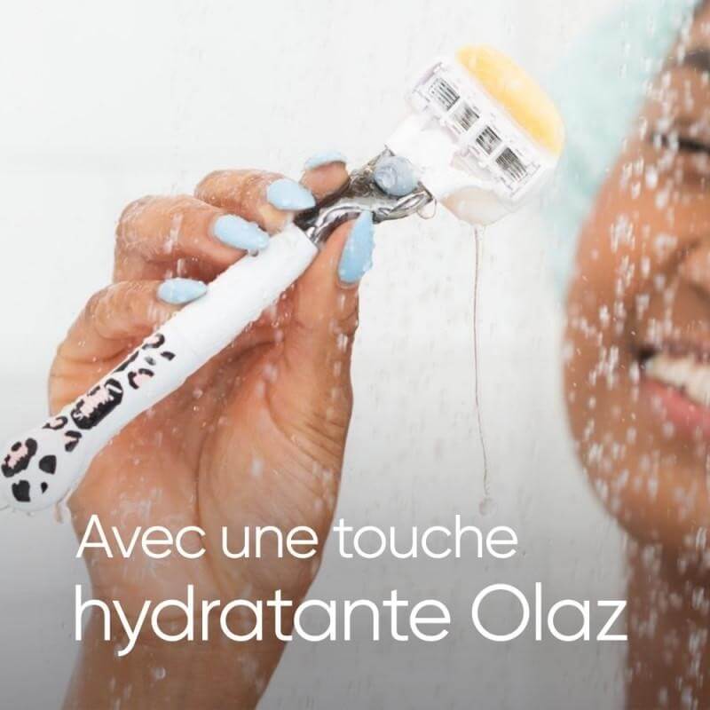 Gillette Venus Comfortglide Recharges de Lames pour Rasoir Femme - Noix de Coco - 3 Recharges