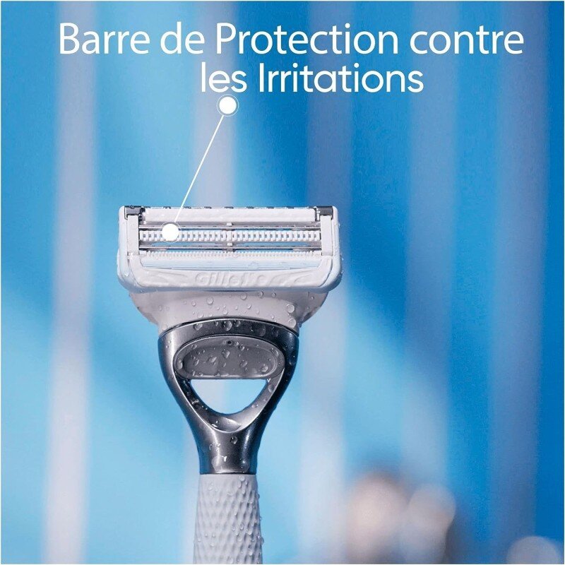 Gillette Venus Satin Care Recharges Lames pour Rasoir Poils Pubiens Femme - 4 Recharges