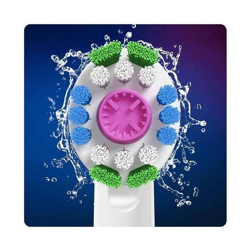 Oral-B 3d White Pro Clean Replacement Brush Heads For Electric Toothbrush - X4