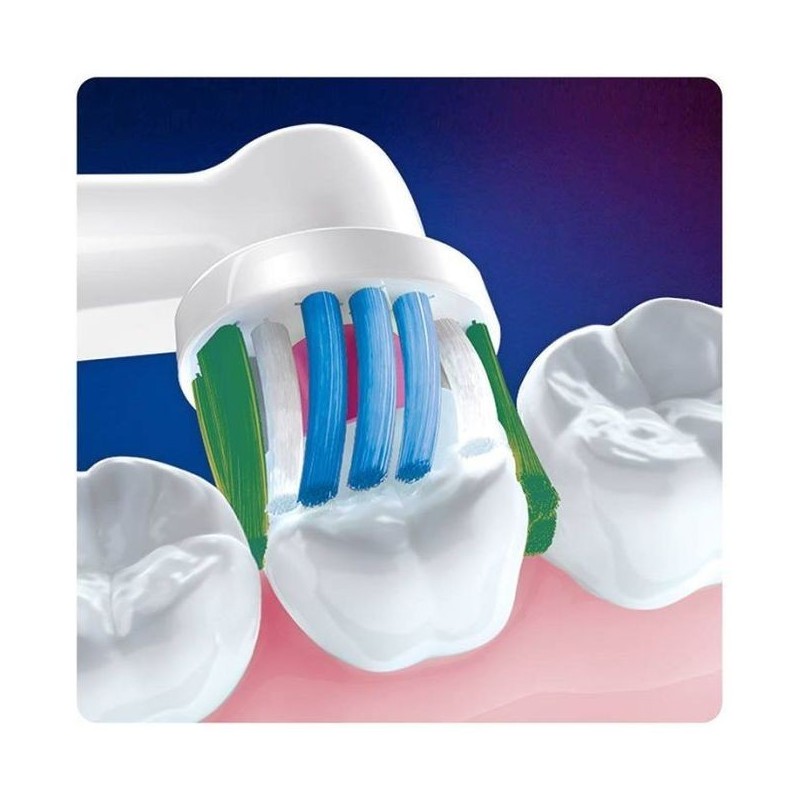 Oral-B 3d White Pro Clean Replacement Brush Heads For Electric Toothbrush - X4
