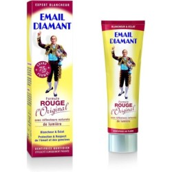 Email Diamant Formule Rouge l'Original Dentifrice Blancheur - Protection Gencives - 75ml