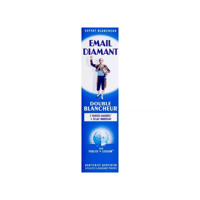 Email Diamant Double Whitening Toothpaste - Instant Brightness - Fresh Mint Flavor - 75ml