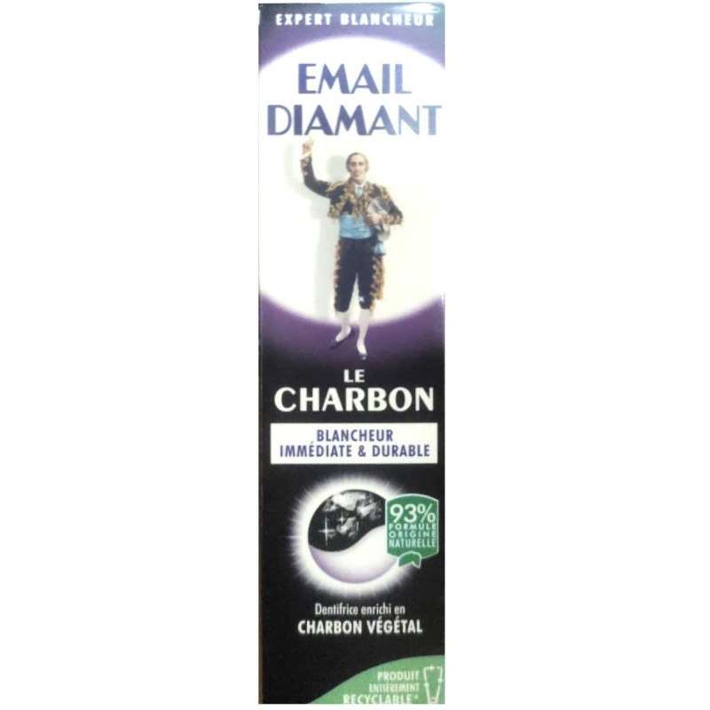 Email Diamant le Charbon Dentifrice Blancheur - 75ml
