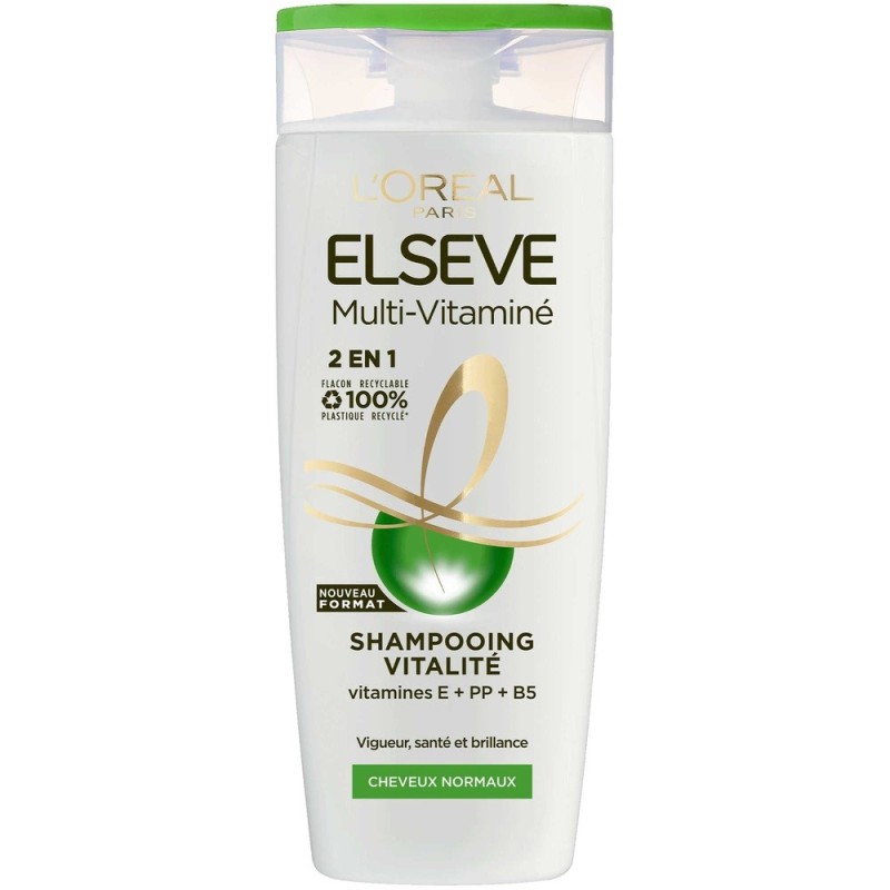 L'Oréal Paris Elseve Multi-Vitamin Shampoo - Normal Hair - 350ml