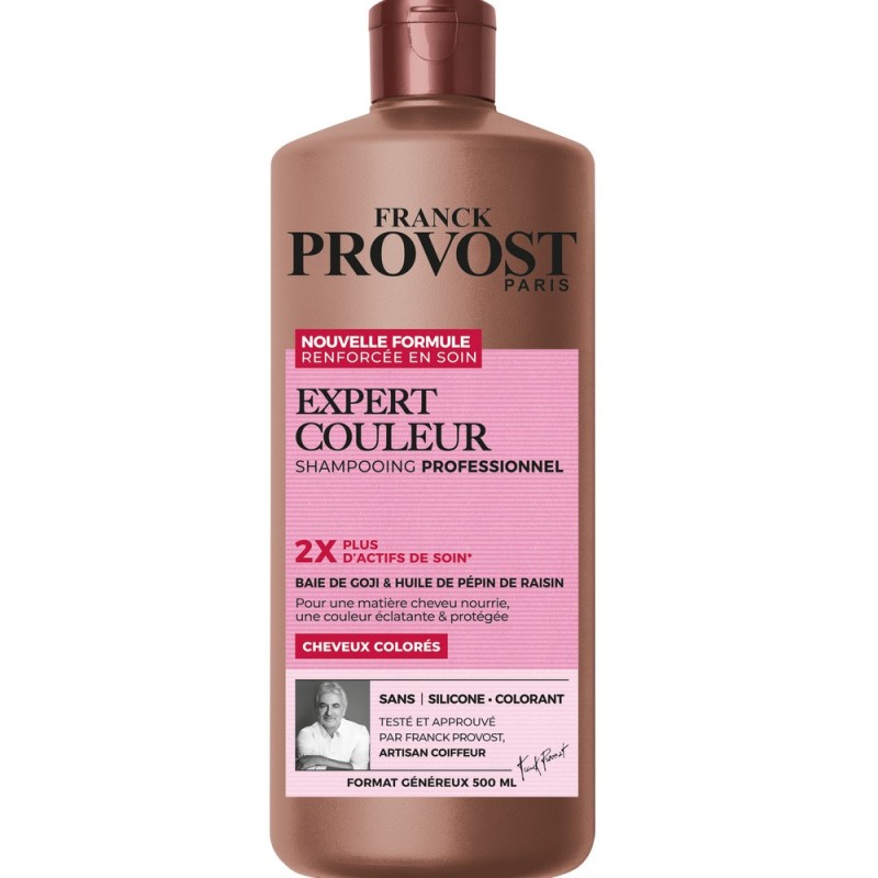 Franck Provost Expert Couleur Professional Shampoo - Colored Hair - 500ml