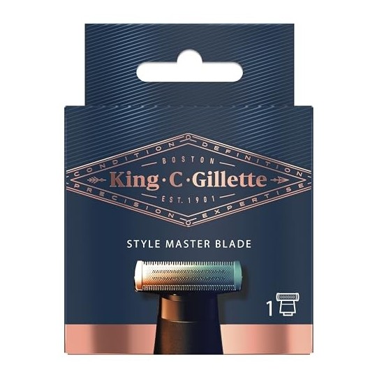 Gillette King C Style Master Trimmer Blade - 4 Directions - 1 Refill