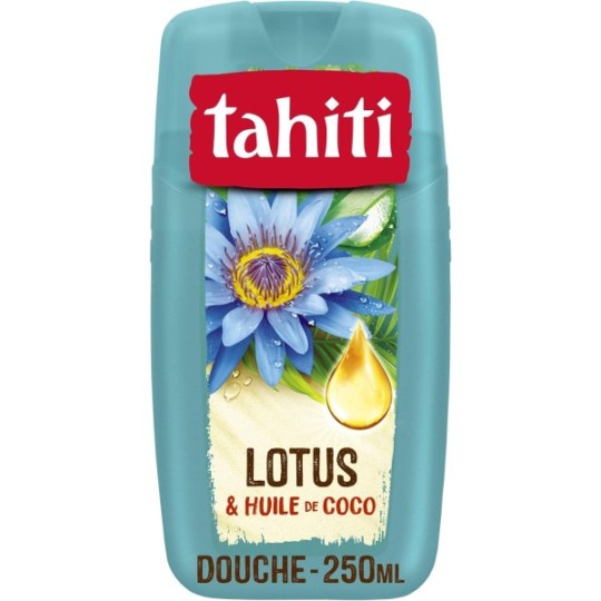 Tahiti Tahiti Douche جل استحمام لوتس زيت جوز الهند - 250مل