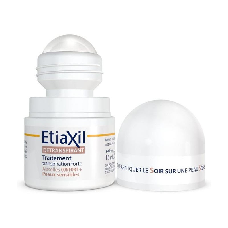 Détranspirant - Traitement Transpiration Excessive - Peaux Sensible Confort+ (15 ml) -