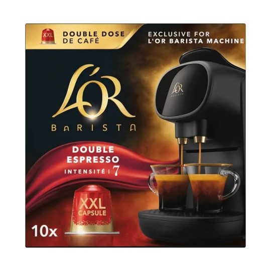 Capsules Café XXL Intensité 7 - Double ESPRESSO - T10 (Compatible Barista)