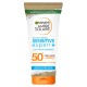 Garnier Ambre Solaire Sensitive Expert+ لبن واقي شمسي هيبوالرجينيك - للبشرة الحساسة - عامل حماية SPF50+ - 175مل