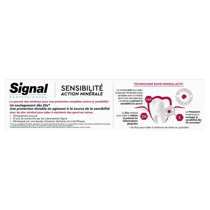 Signal Professional Sensitivity Toothpaste - Sensitive Gums - 75ml