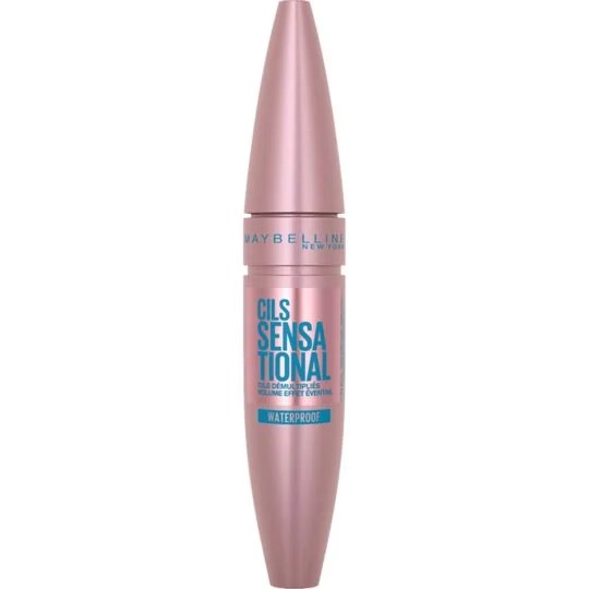 Maybelline New York Sensational ماسكارا رموش - مقاومة للماء - حجم تأثير المروحة - أسود