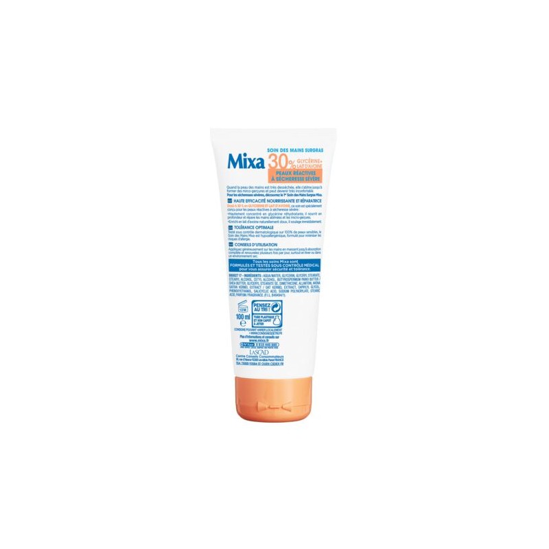 Mixa Intensive Surgras Hand Care - Dry Skin - 100ml