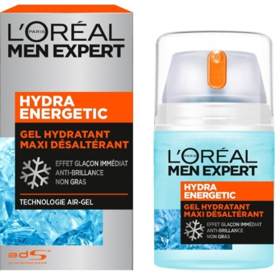 L'Oréal Men Expert Hydra Energetic Hydrating Face Gel - Oily Skin - 50ml