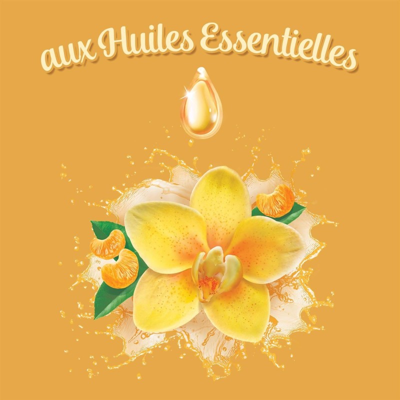 Soupline Fraîcheur Parfumée منعم أقمشة مركز - فانيلا-يوسفي - 1.2ل