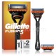 Gillette Fusion 5 Rasoir Homme - 1 Manche + 2 Recharges (5 Lames par Recharge)