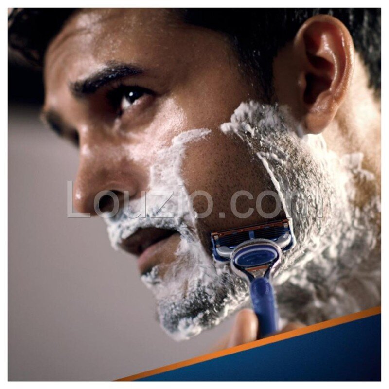 Gillette Fusion 5 Rasoir Homme - 1 Manche + 2 Recharges (5 Lames par Recharge)