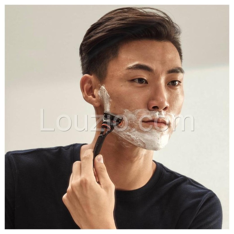 Gillette Fusion 5 Rasoir Homme - 1 Manche + 2 Recharges (5 Lames par Recharge)