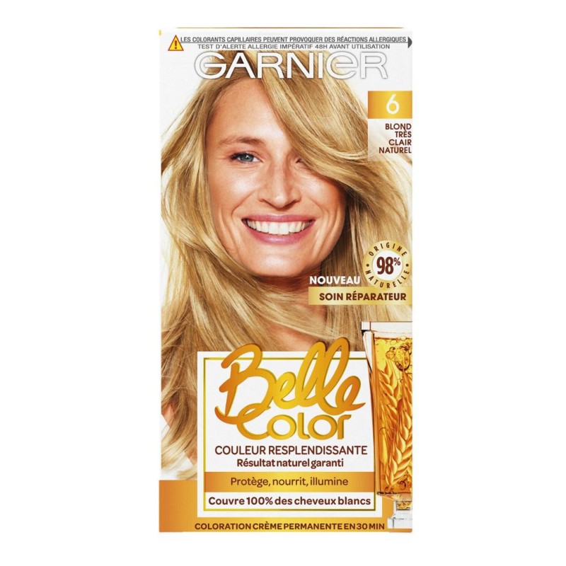 Garnier Belle Color Coloration Permanente Cheveux - Blond Très Clair Naturel 6