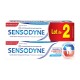 Sensodyne Sensibilité & Gencives Dentifrice - Dents Sensibles et Gencives Fragiles - 2x75ml