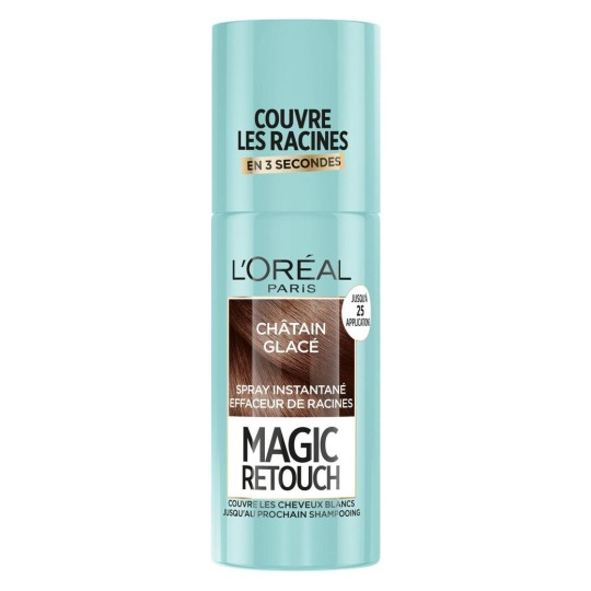 L'Oréal Paris Magic Retouch رذاذ لون شعر مؤقت - لمسة جذور - كستنائي متجمد - 75 مل