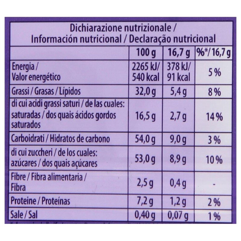 Milka شوكولاتة الحليب الألبية - ببندق كامل - 100غ