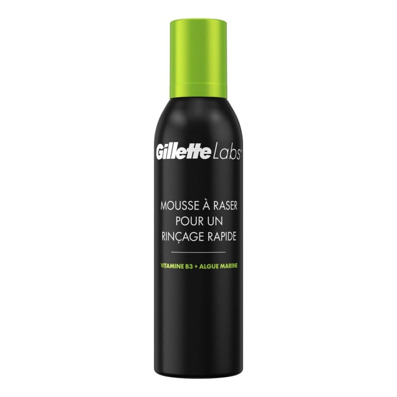 Gillette Labs Mousse à Raser Rinçage Rapide - 240ml