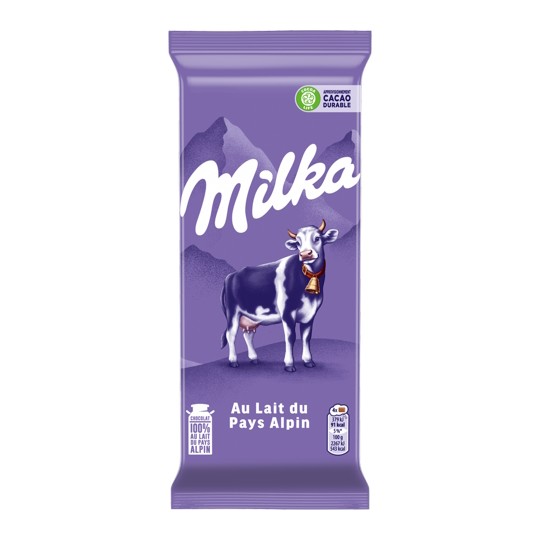 Milka Chocolat au Lait du Pays Alpin - Tablette - 100g