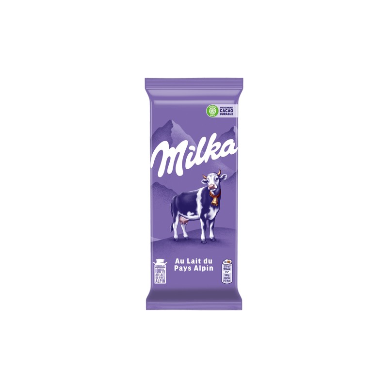 Milka Chocolat au Lait du Pays Alpin - Tablette - 100g