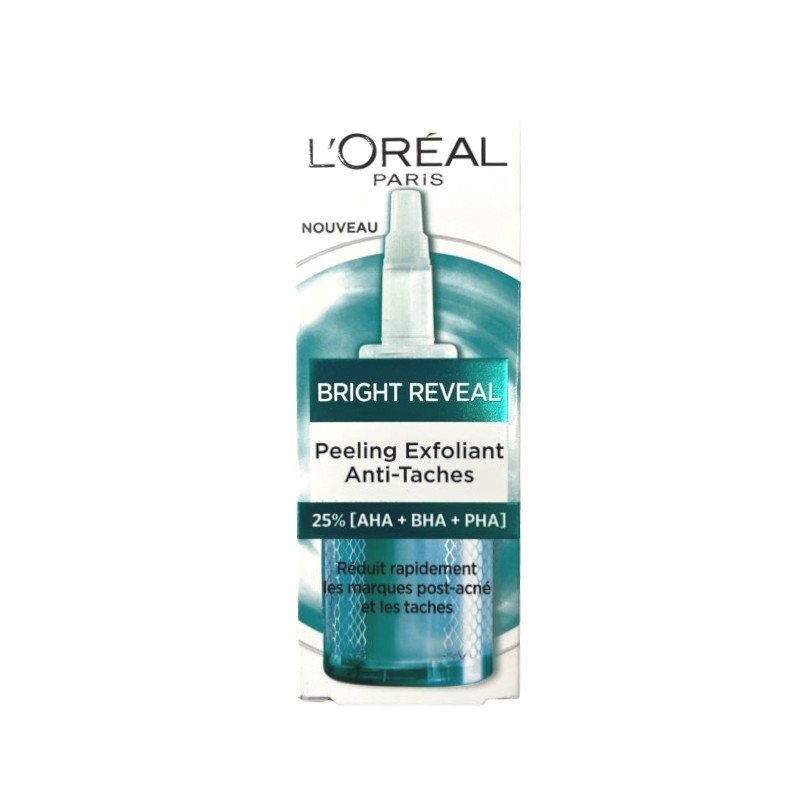 L'Oréal Paris Bright Reveal Peeling Exfoliant Anti-Taches - Peau Tachée - 25ml
