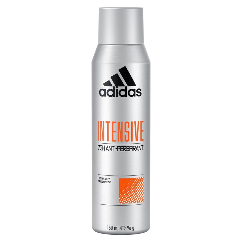 Adidas Intensive Anti-Perspirant Deodorant Spray - 72h Protection - 150ml