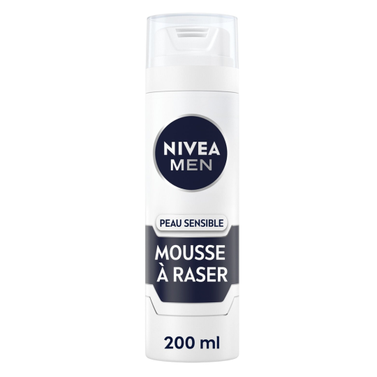 Nivea Men Peau Sensible Mousse à Raser Camomille - Peaux Sensibles - 200ml
