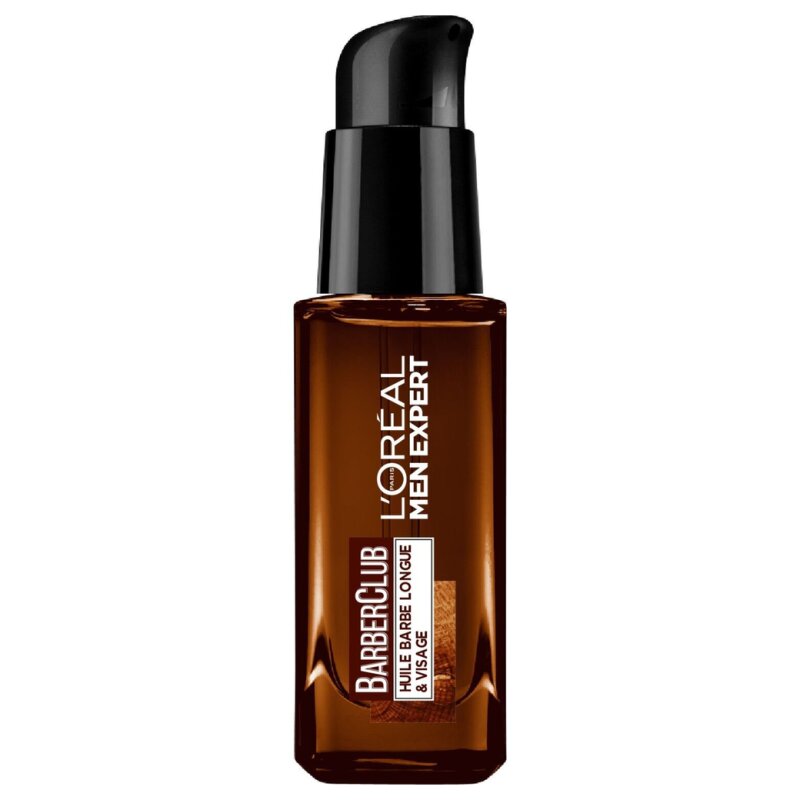 L'Oréal Men Expert Barber Club Huile Barbe Longue & Visage - 30ml