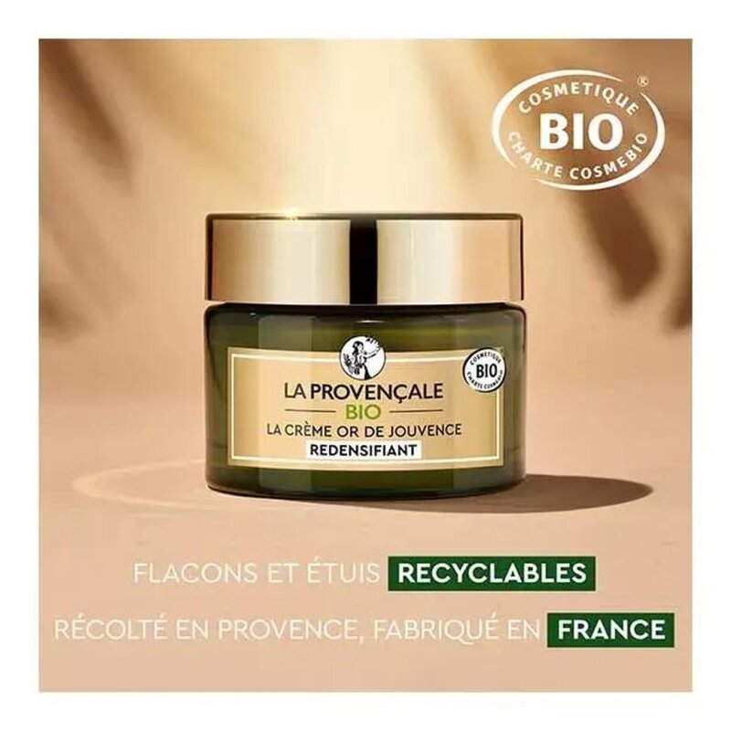 LA PROVENCALE BIO Or De Jouvence كريم وجه نهاري مضاد للتجاعيد - للبشرة الناضجة - 50 مل