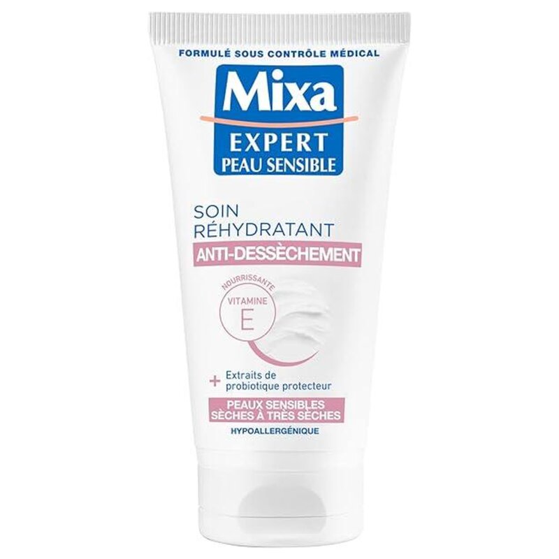 Mixa Rehydrating Anti-Drying Care - Sensitive Skin - 50ml