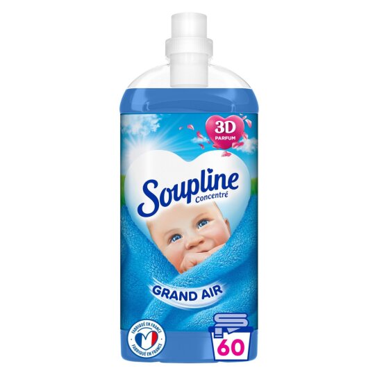 Soupline Grand Air Concentrated 3d Fabric Conditioner - 1.35l