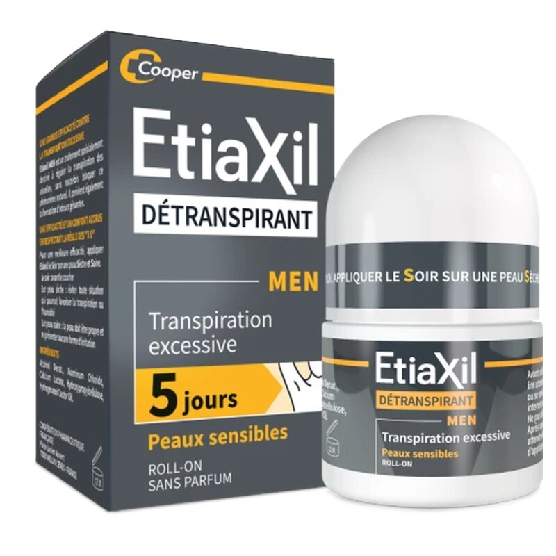Détranspirant MEN - Traitement Transpiration Excessive 5 Jours - 15 ml - Prix en Algérie  Jumia DZ