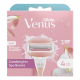 Gillette Venus Comfortglide Razor Refills For Women - 3 Blades - White Tea Scent - X4